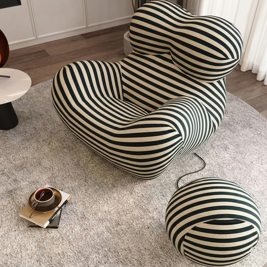 Modernist Hug Sofa Chair — Timeless Sculptural Design for Everyday Living