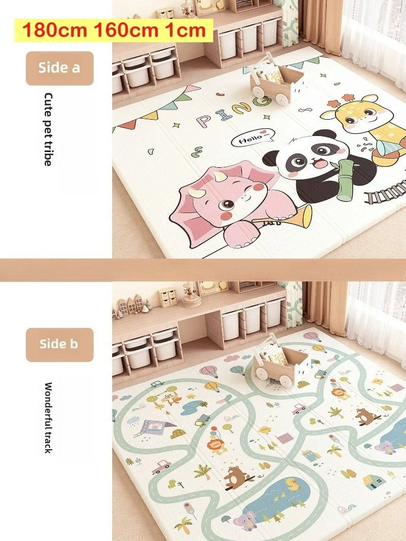 The Foldable Play Mat—Uncompromising Safety & Modern Simplicity