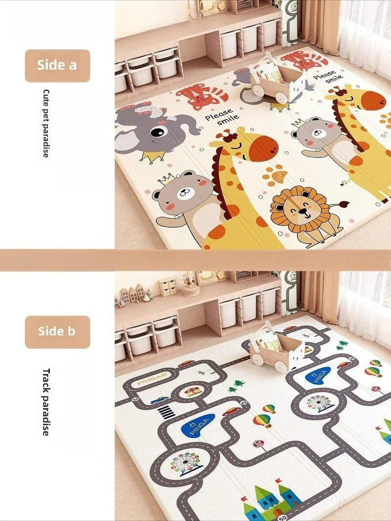 The Foldable Play Mat—Uncompromising Safety & Modern Simplicity