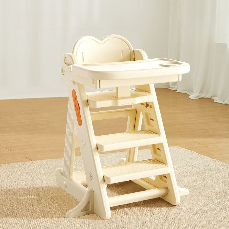 Grow-With-Me High Chair - Adjustable Wooden Seat for Dining & Study