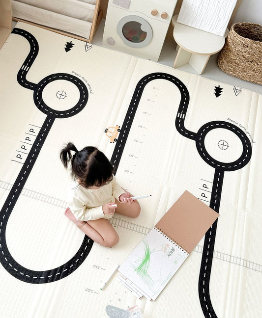 Portable Baby Mat - Odorless Waterproof Foam Floor Pad