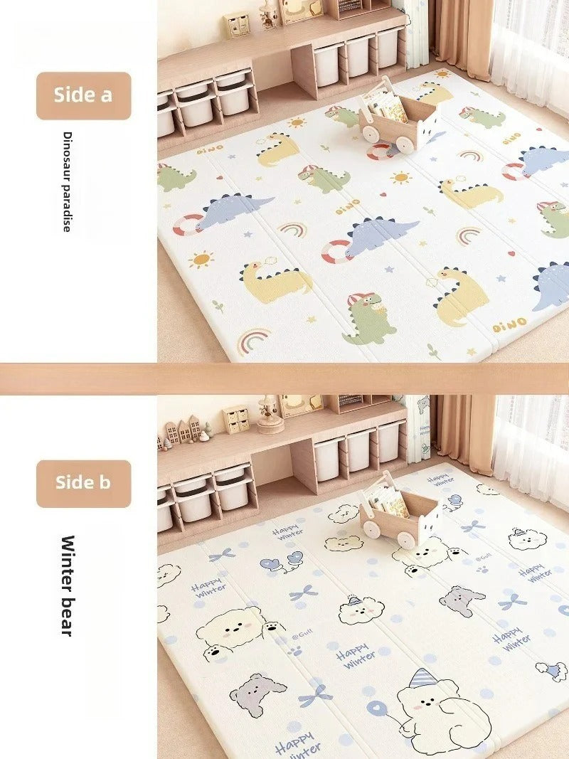 The Foldable Play Mat—Uncompromising Safety & Modern Simplicity