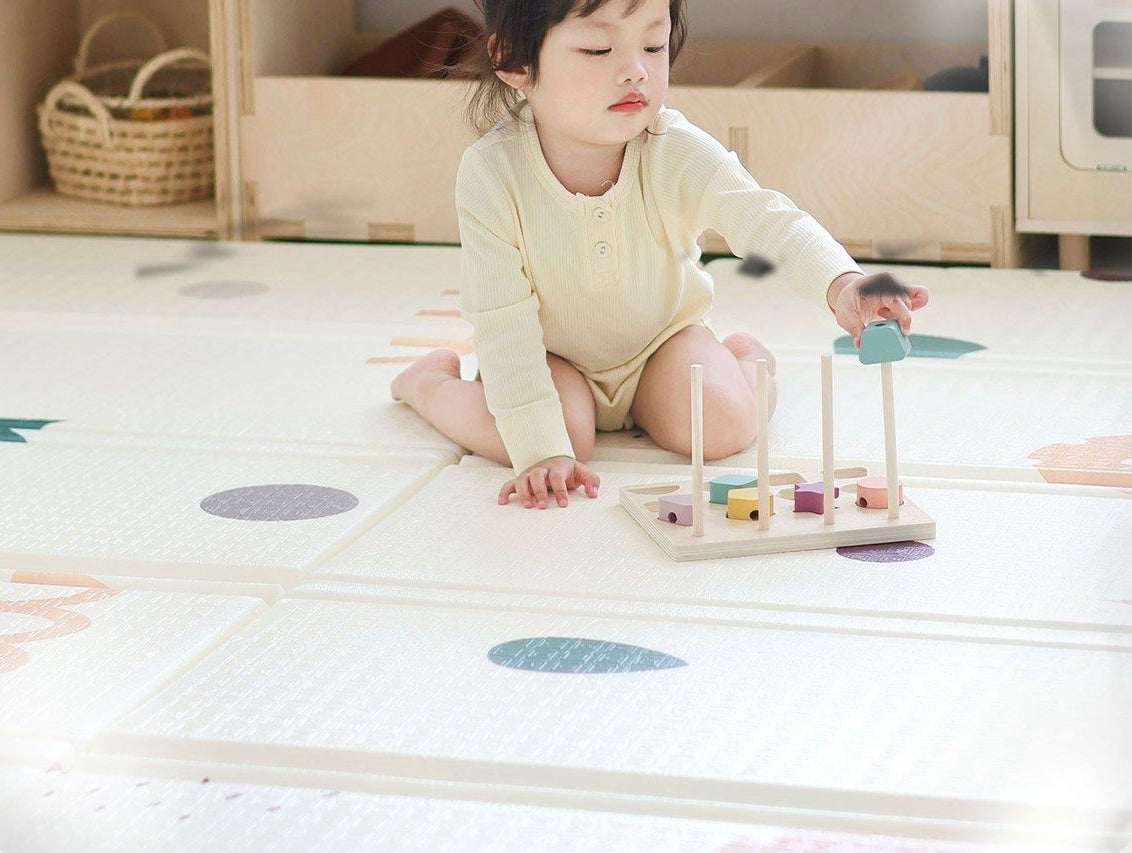 Portable Baby Mat - Odorless Waterproof Foam Floor Pad