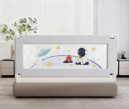 Universal Baby Bed Rail Guard - Reinforced Anti-Fall Barrier with Easy Installation