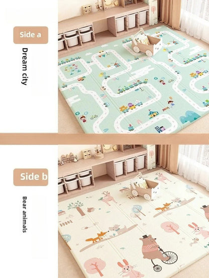 The Foldable Play Mat—Uncompromising Safety & Modern Simplicity