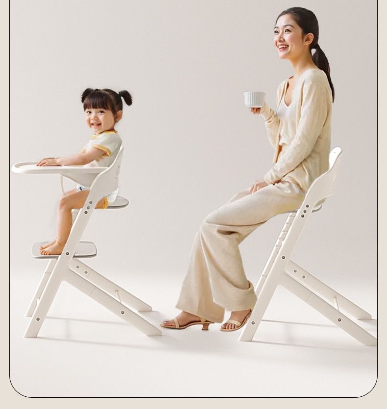 3-in-1 Convertible High Chair - Adjustable Feeding Seat & Play Table for Toddler