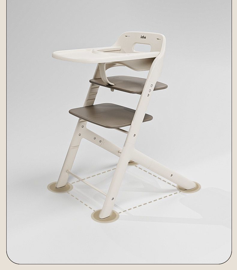 3-in-1 Convertible High Chair - Adjustable Feeding Seat & Play Table for Toddler