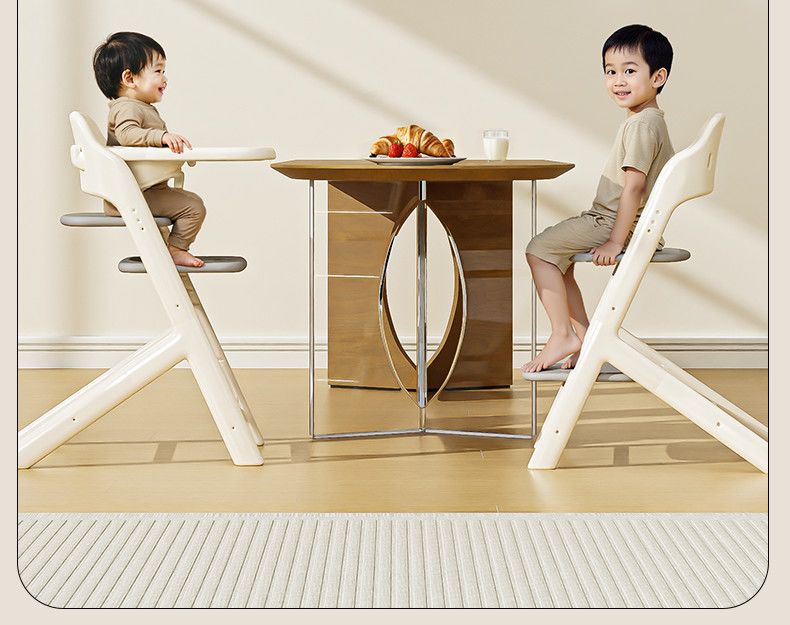 3-in-1 Convertible High Chair - Adjustable Feeding Seat & Play Table for Toddler
