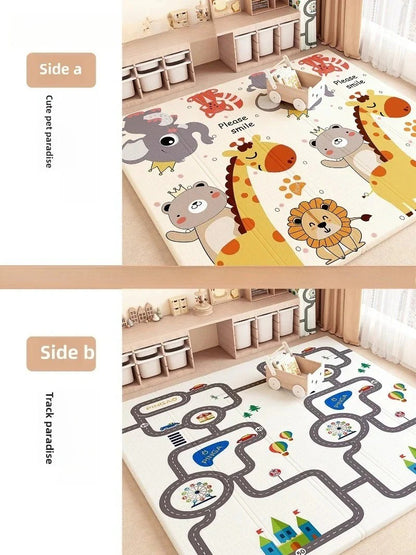 The Foldable Play Mat—Uncompromising Safety & Modern Simplicity