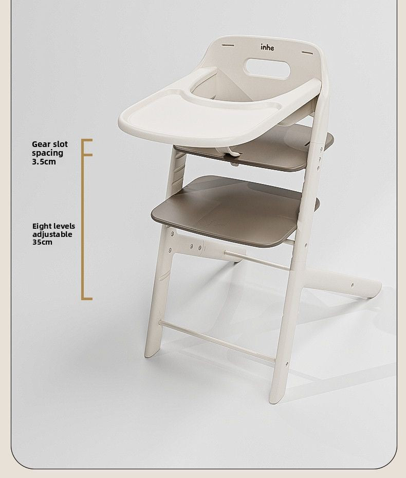 3-in-1 Convertible High Chair - Adjustable Feeding Seat & Play Table for Toddler