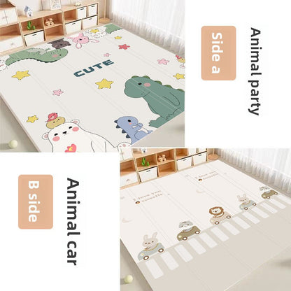 Foldable XPE Play Mat - Extra Thick Non-Toxic Baby Crawling Pad Waterproof & Anti-Slip Floor Mat for Living Room