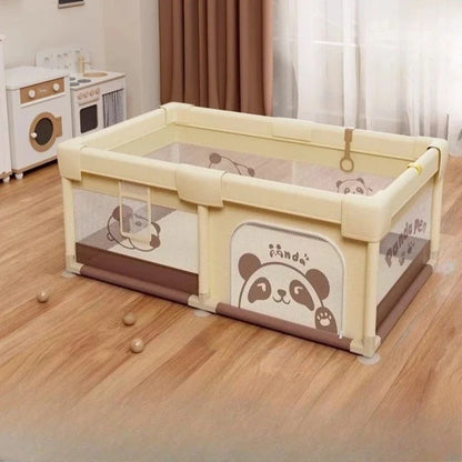 Foldable Baby Playpen - Non-Toxic Indoor Safety Fence & Toddler Activity Area