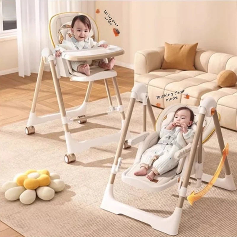 Portable Feeding Seat - Multifunctional Foldable Chair Suitable for Home Use and Learning to Sit
