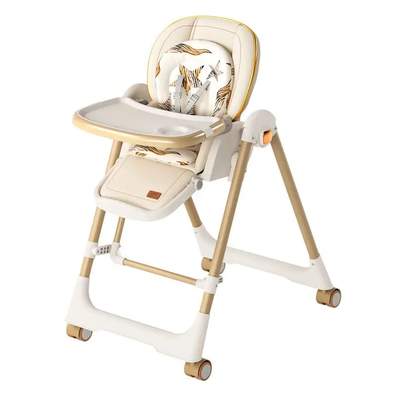 Portable Feeding Seat - Multifunctional Foldable Chair Suitable for Home Use and Learning to Sit