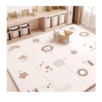 Extra Thick Baby Play Mat  Foldable Non-Toxic Odorless Foam Crawling Mat for Living Room Safe Floor Padding for Kids