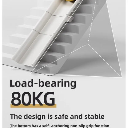 Indoor Transformable Stair Slide – No Assembly Required Safe Play Slide for Bedroom & Home Use