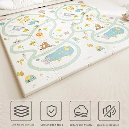 The Foldable Play Mat—Uncompromising Safety & Modern Simplicity