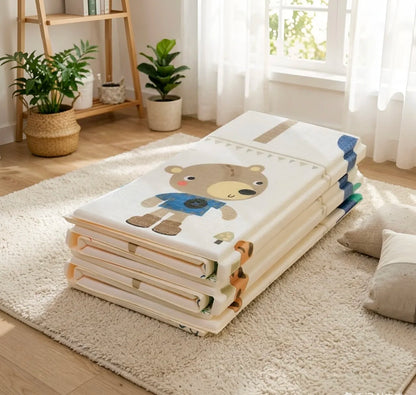Extra Thick Baby Play Mat  Foldable Non-Toxic Odorless Foam Crawling Mat for Living Room Safe Floor Padding for Kids