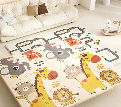 The Foldable Play Mat—Uncompromising Safety & Modern Simplicity