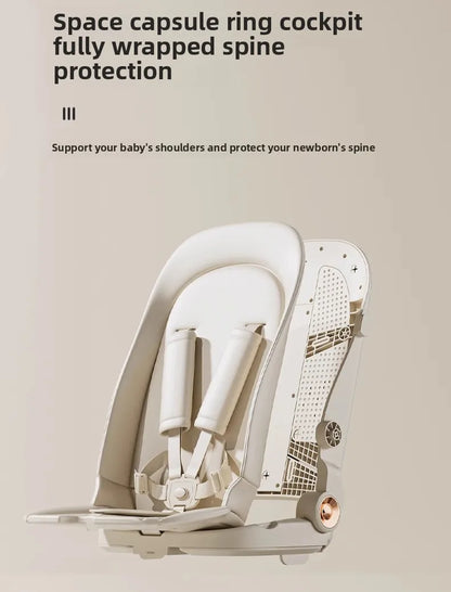 High Landscape Stroller—Lightweight Foldable Double Directional Design Suitable for Sitting or Lying