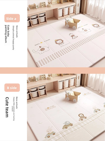 Extra Thick Baby Play Mat  Foldable Non-Toxic Odorless Foam Crawling Mat for Living Room Safe Floor Padding for Kids