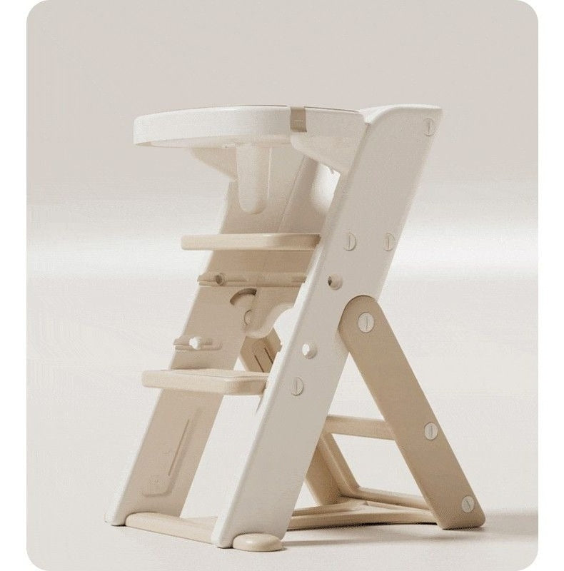 Adjustable High Chair - Portable Growth Seat for Dining and Study with Safe Anti-Tip Design
