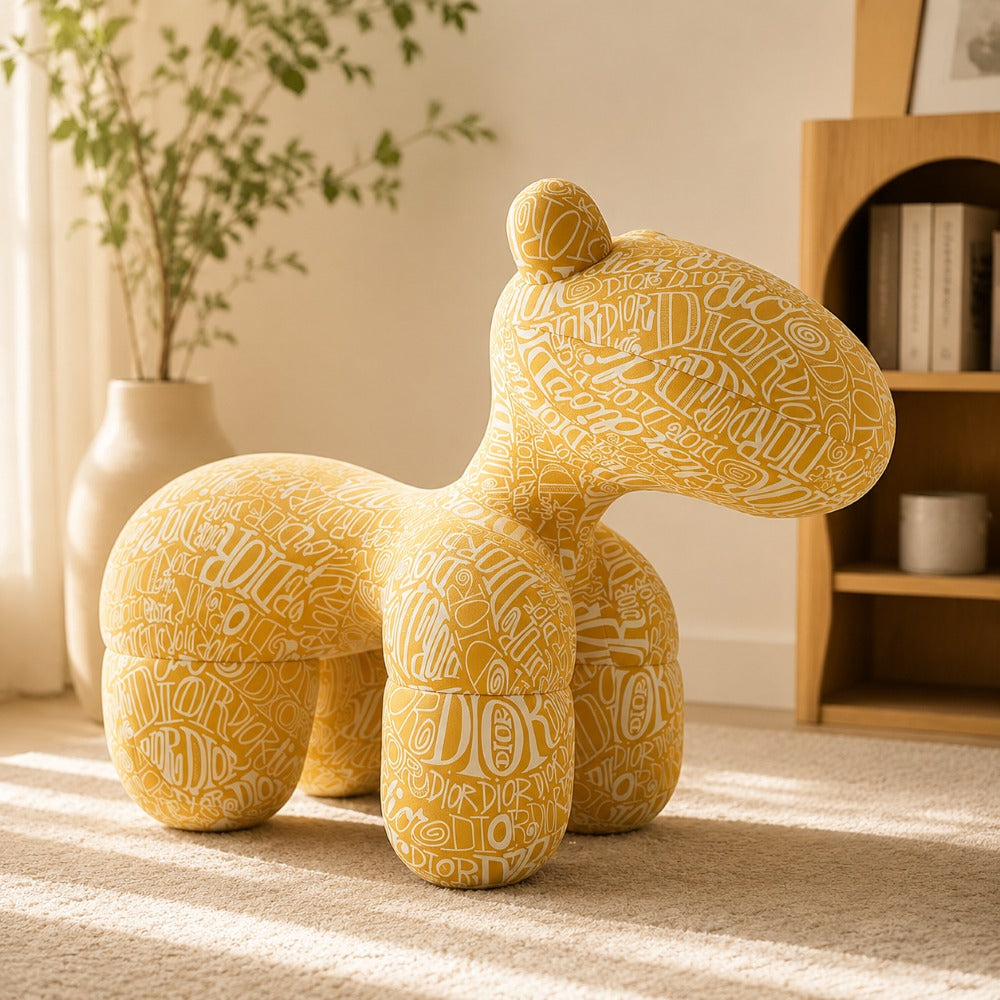 Playful Pony Chair – Adorable Animal Foot Stool for Kids & Home