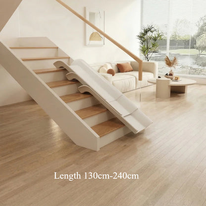 Indoor Transformable Stair Slide – No Assembly Required Safe Play Slide for Bedroom & Home Use