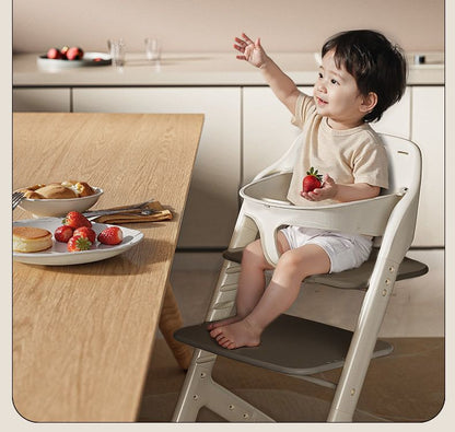 3-in-1 Convertible High Chair - Adjustable Feeding Seat & Play Table for Toddler