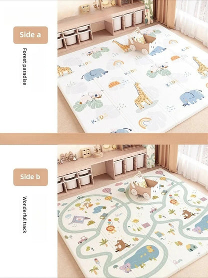 The Foldable Play Mat—Uncompromising Safety & Modern Simplicity