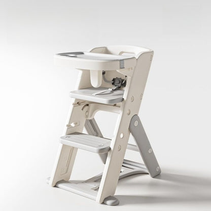 Adjustable High Chair - Portable Growth Seat for Dining and Study with Safe Anti-Tip Design