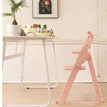 Premium Wood Chair—Sturdy Beech High Chair with Adjustable Height Safe Baby Dining & Sitting Support for Home