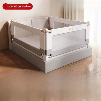 Universal Baby Bed Rail Guard - Reinforced Anti-Fall Barrier with Easy Installation